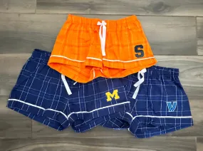 Logo Boxercraft Plaid Pajama Shorts