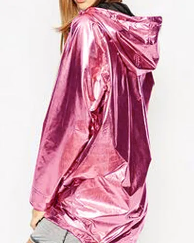 Loose Hooded Waterproof Jacket