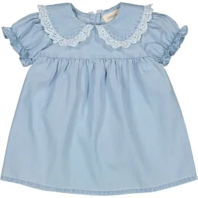 Louis Louise Dress Twiggy Light Denim-Light Blue