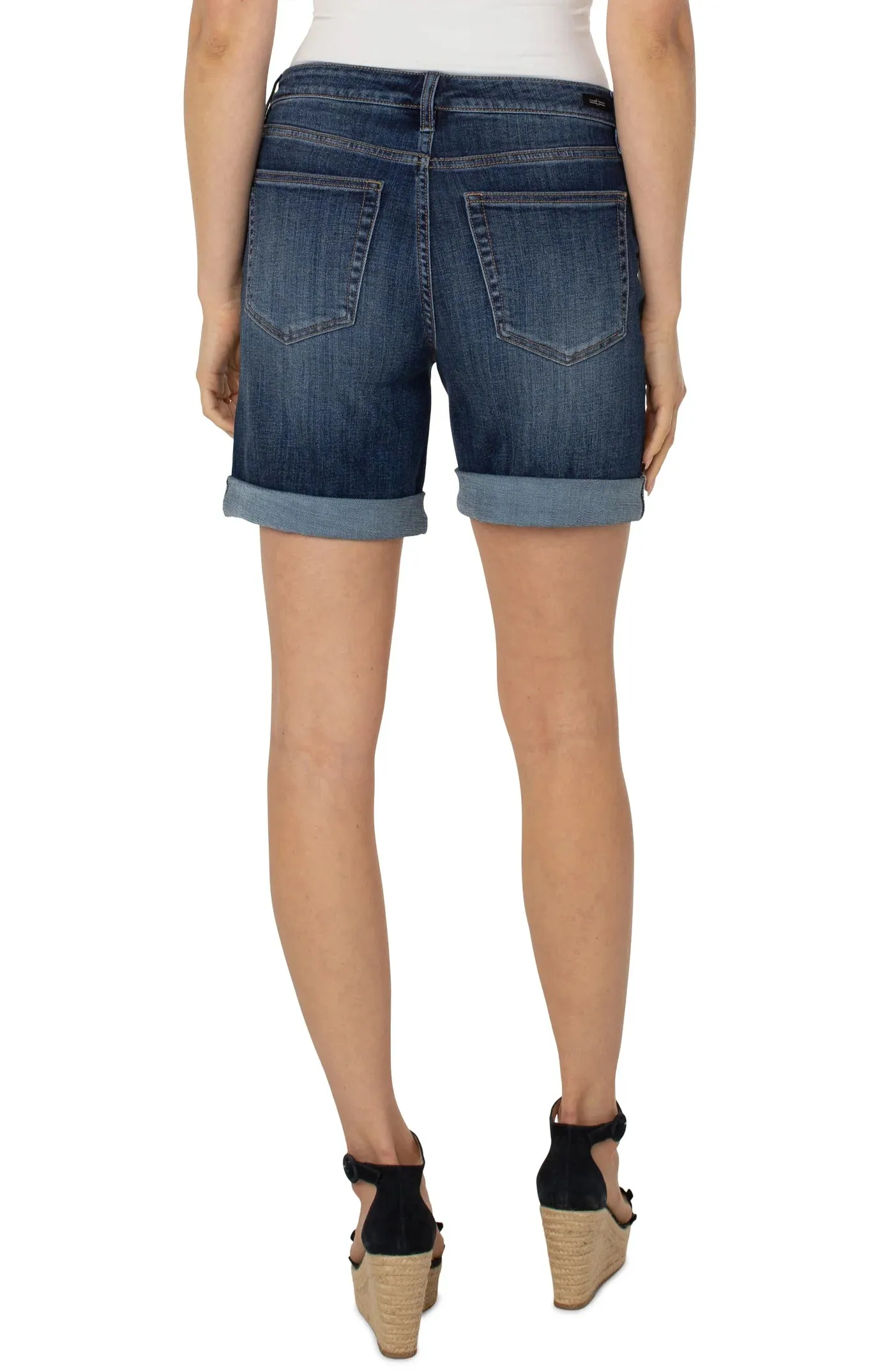 MARLEY GIRLFRIEND SHORT WITH ROLL CUFF - LIVERPOOL LM9284CH4