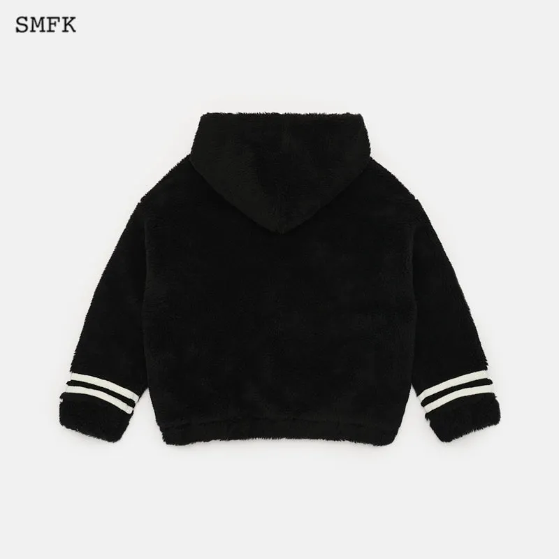 Midnight Flower Campus Fleece Hoodie