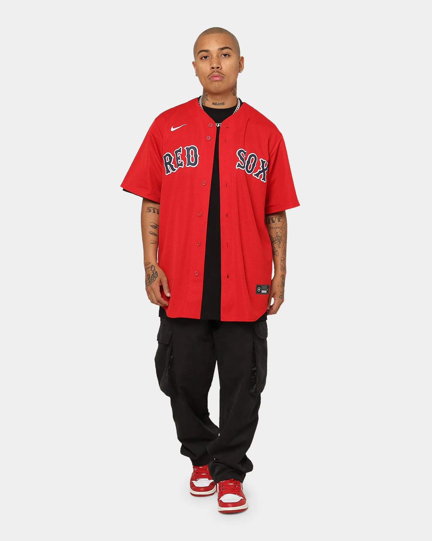 Nike Boston Red Sox Rep Alt Jersey Scarlet