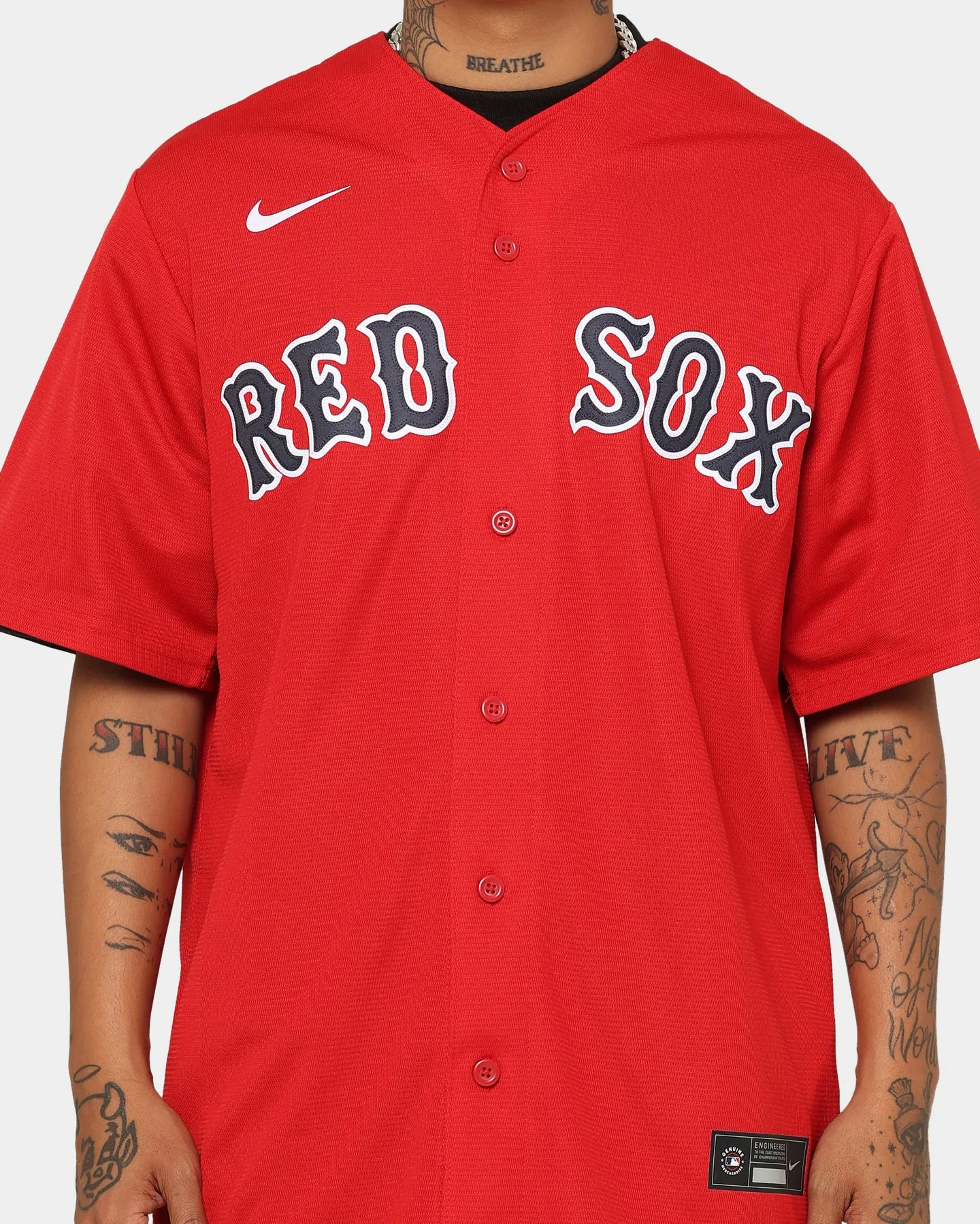Nike Boston Red Sox Rep Alt Jersey Scarlet