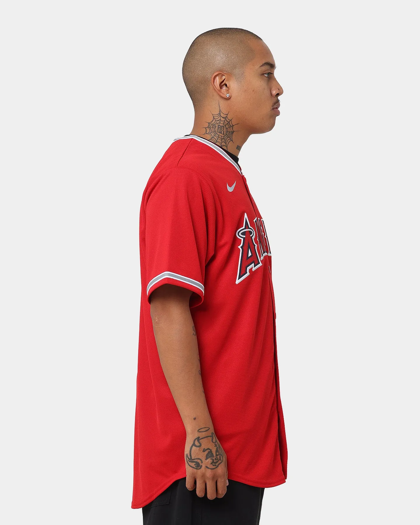 Nike Los Angeles Angels Official Rep Home Jersey Scarlet