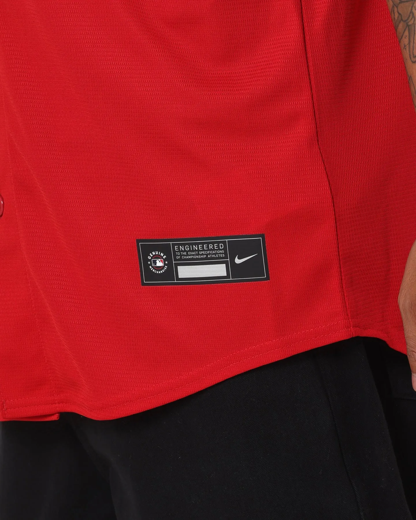 Nike Los Angeles Angels Official Rep Home Jersey Scarlet