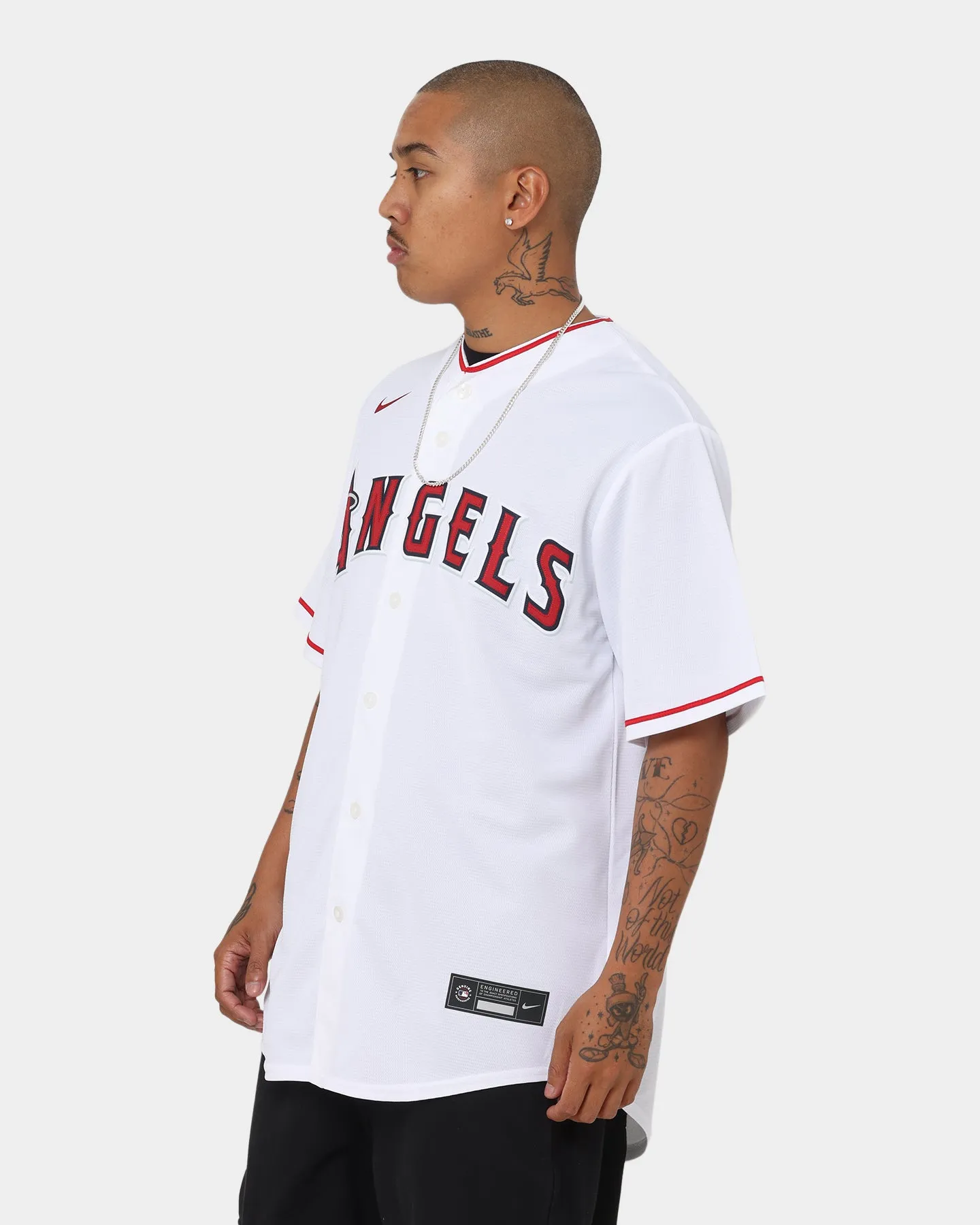 Nike Los Angeles Angels Official Rep Home Jersey White