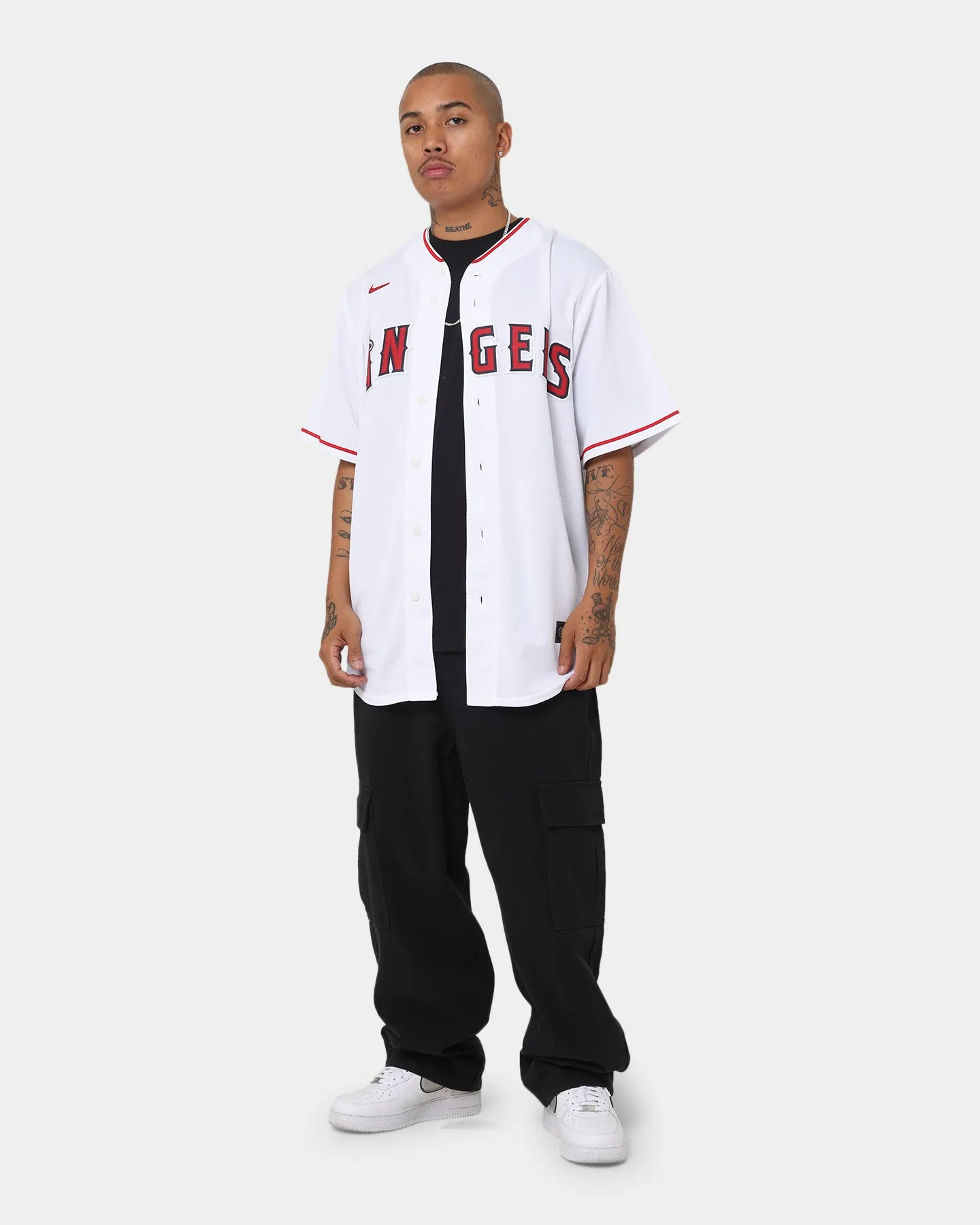 Nike Los Angeles Angels Official Rep Home Jersey White