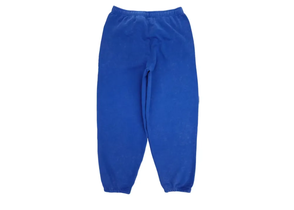 Nike x Stussy Acid Wash Sweatpants Blue