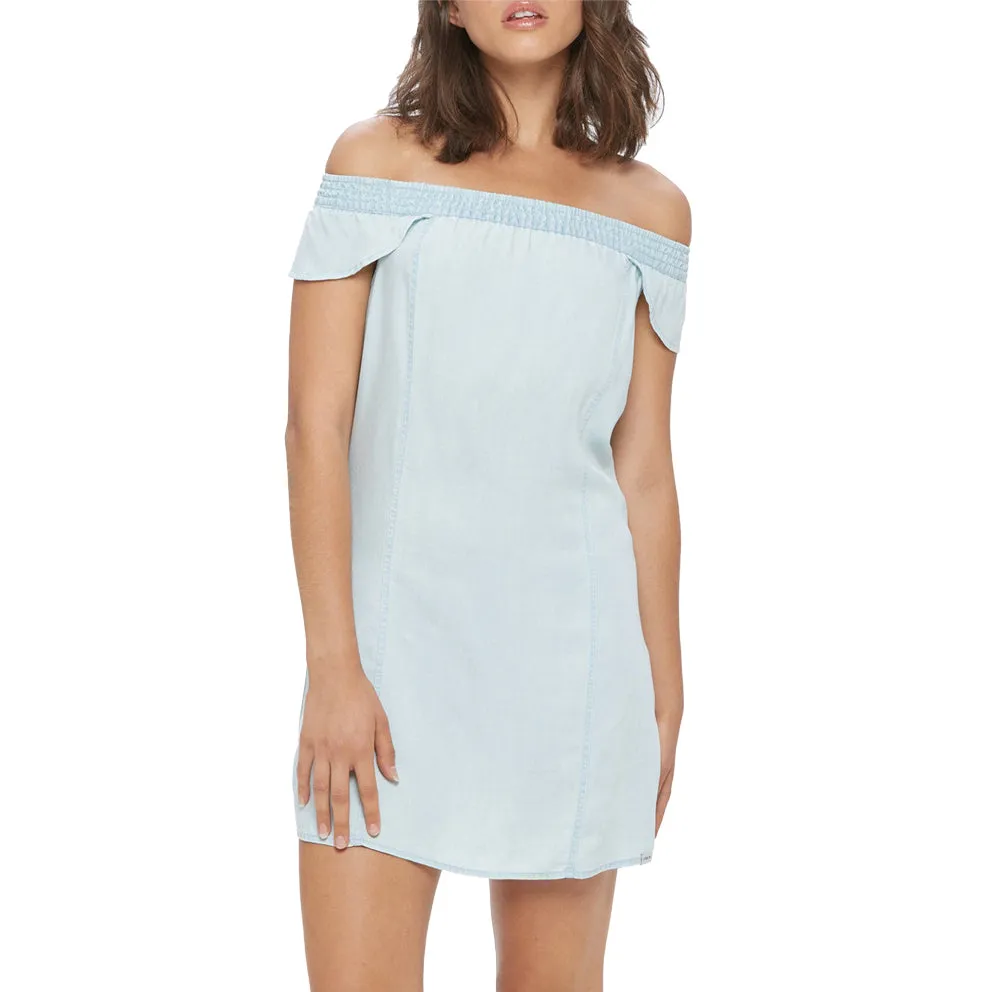 OBEY SKYLAR DRESS // CHAMBRAY
