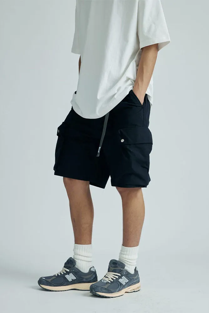 Pocket Shorts In Black