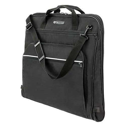 Prottoni 44-inch Garment Bag for Travel – Water-Resistant Carry-On Suit Carrier