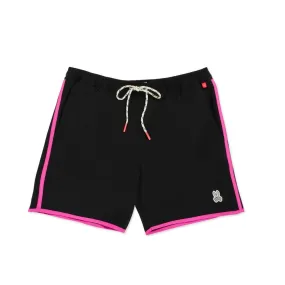 Psycho Bunny-Holloway Swim Trunk-Black