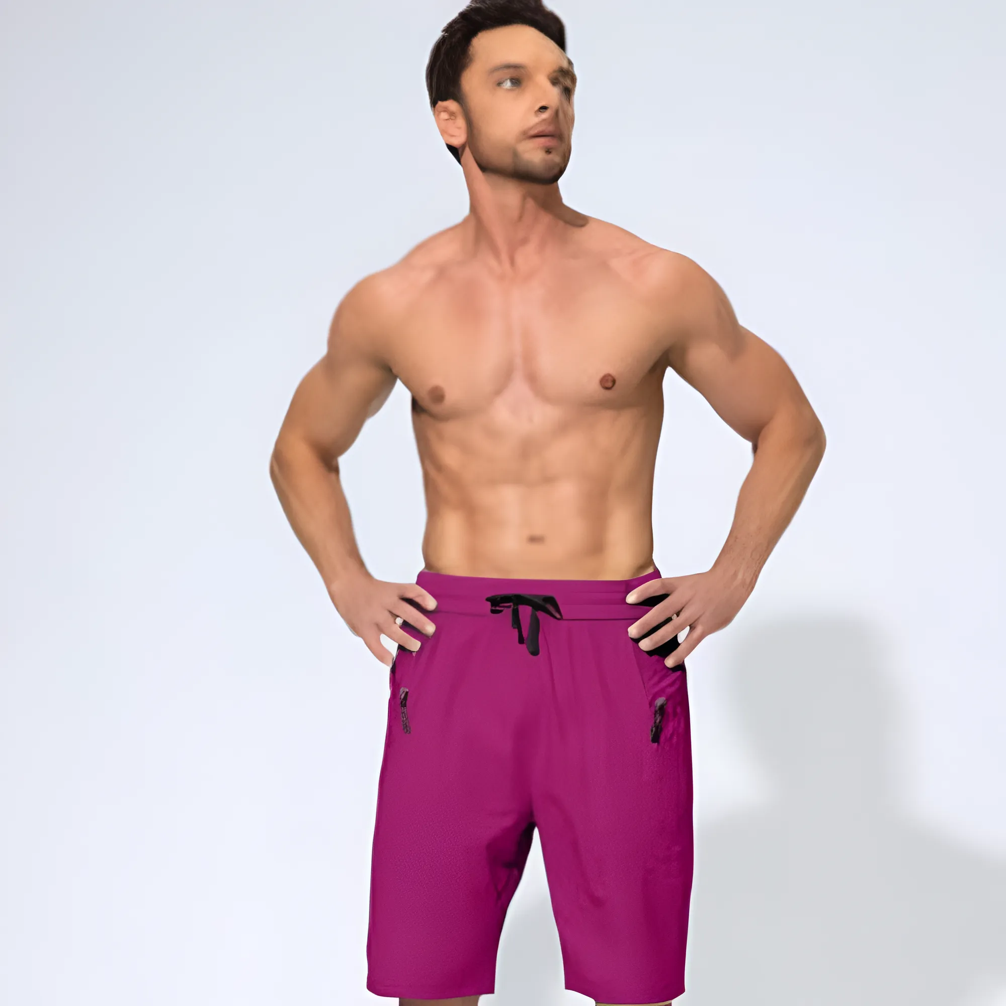Quick Dry Board Swim Trunks