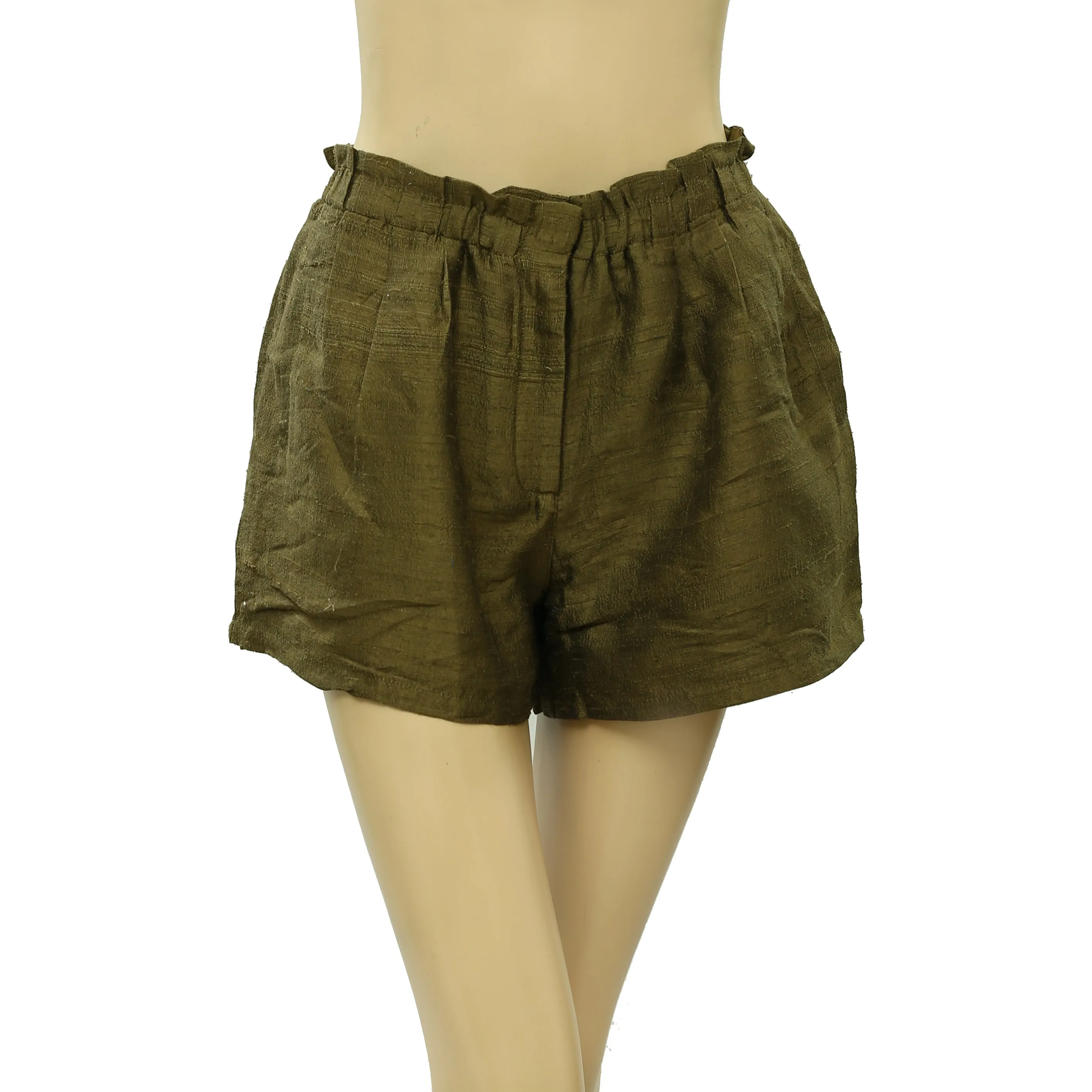 RHODE Resort Natty Silk Canvas Shorts