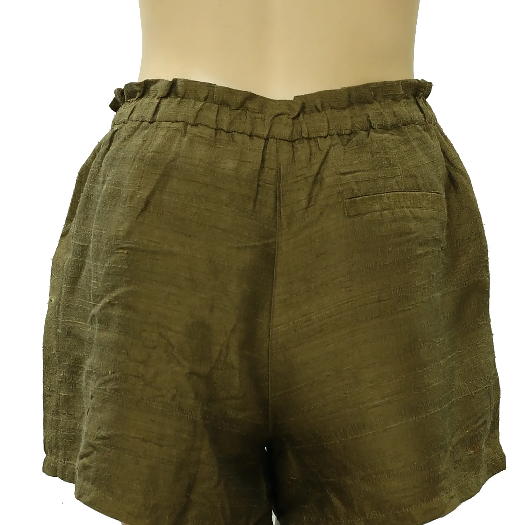 RHODE Resort Natty Silk Canvas Shorts
