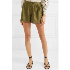 RHODE Resort Natty Silk Canvas Shorts