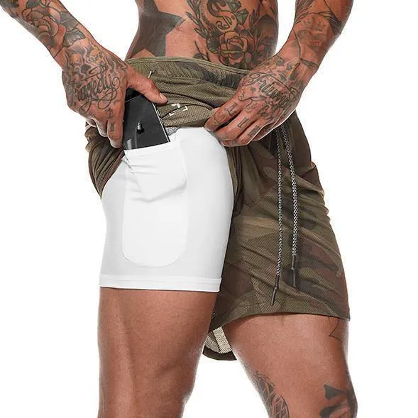 Secure Pocket Fitness Shorts
