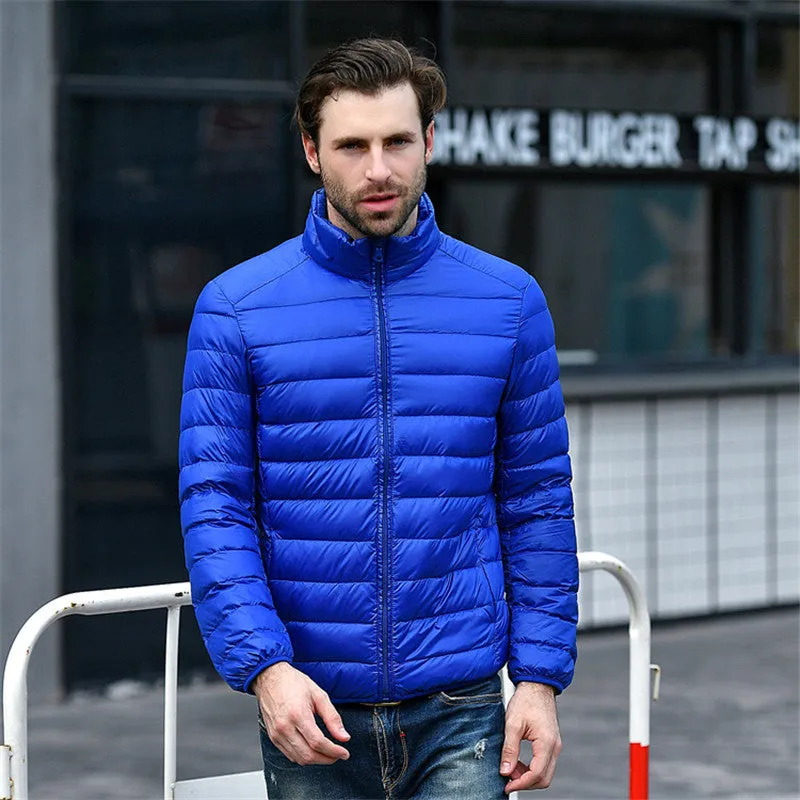 Sidiou Group Winter Down Casual Men's Duck Down Jackets