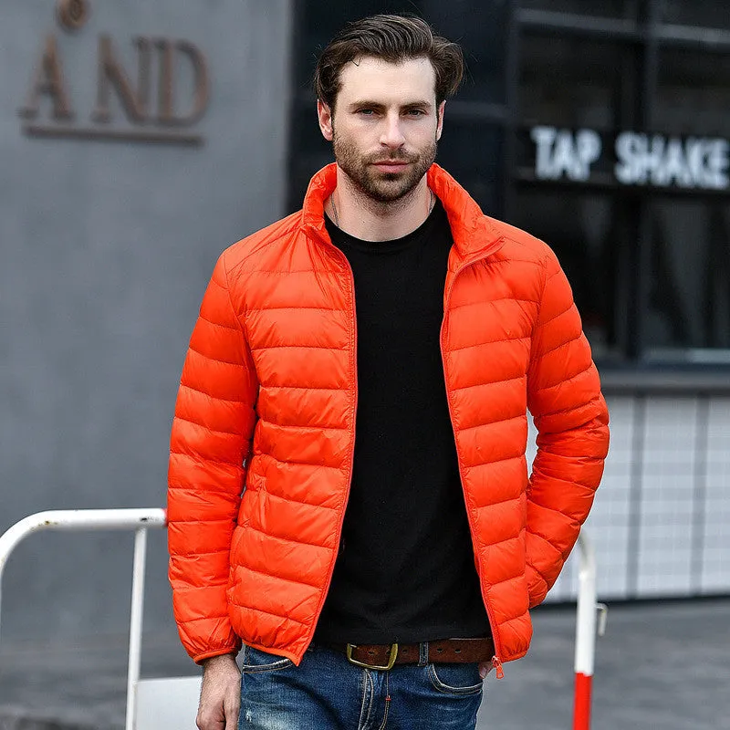 Sidiou Group Winter Down Casual Men's Duck Down Jackets