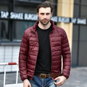 Sidiou Group Winter Down Casual Men's Duck Down Jackets