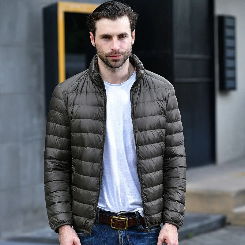 Sidiou Group Winter Down Casual Men's Duck Down Jackets