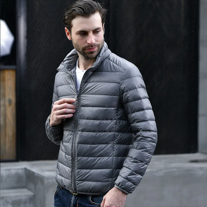 Sidiou Group Winter Down Casual Men's Duck Down Jackets