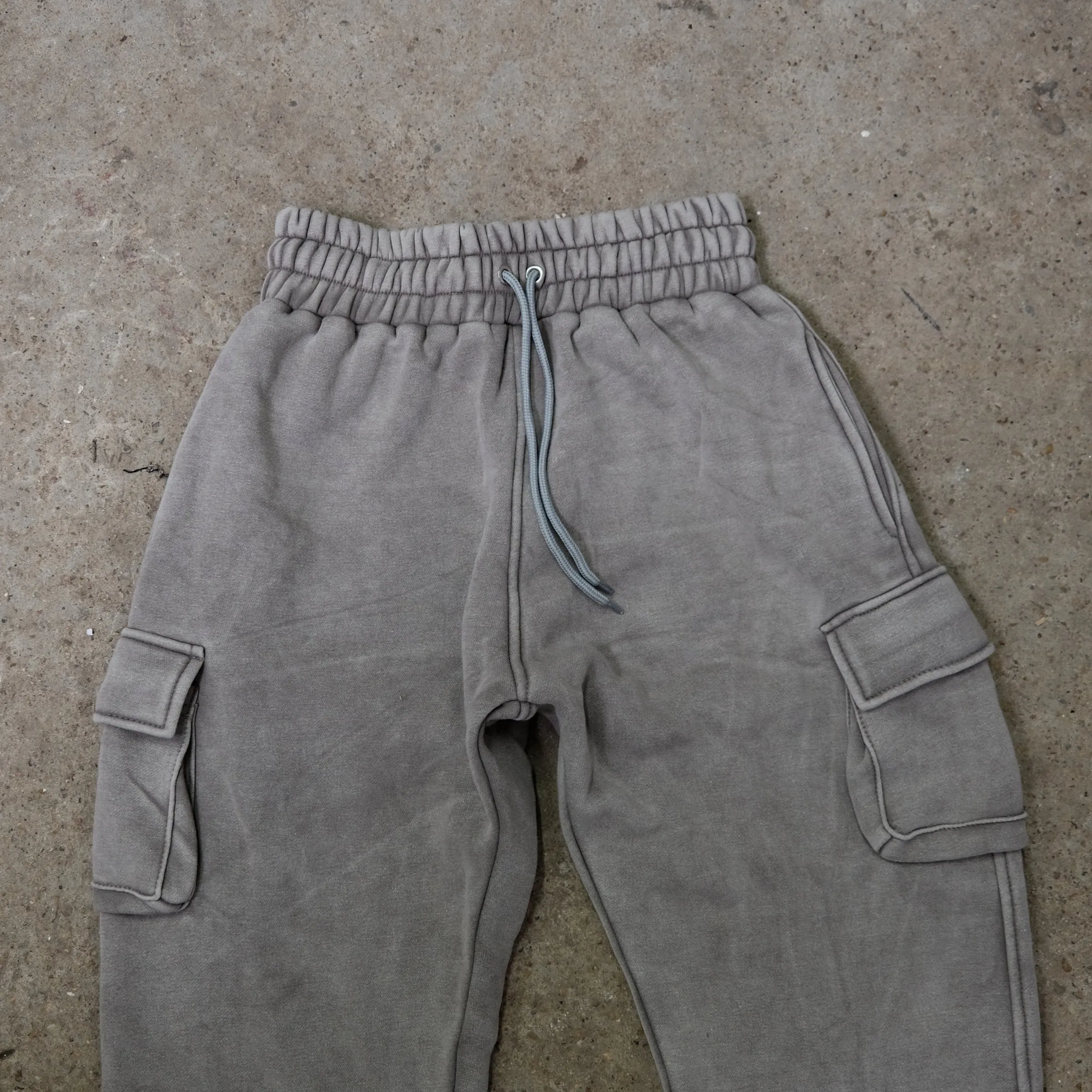 Space City Acid Wash Cargo Sweats | 400 GSM | Blank House