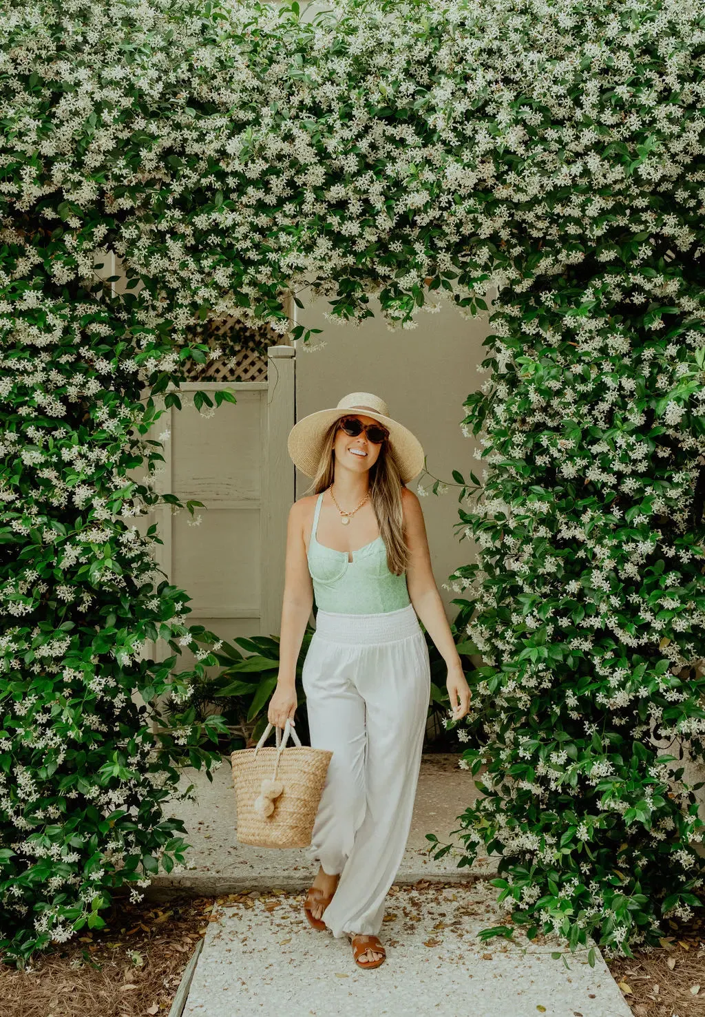 The Anytime Beach Pant - Summer White