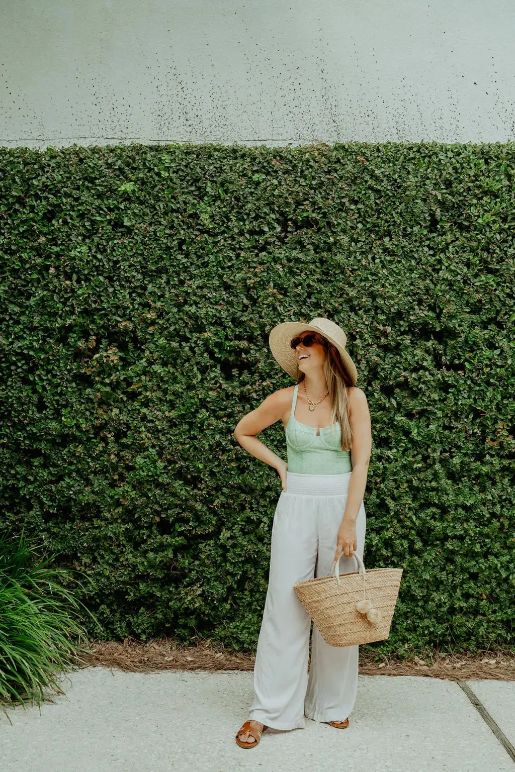The Anytime Beach Pant - Summer White