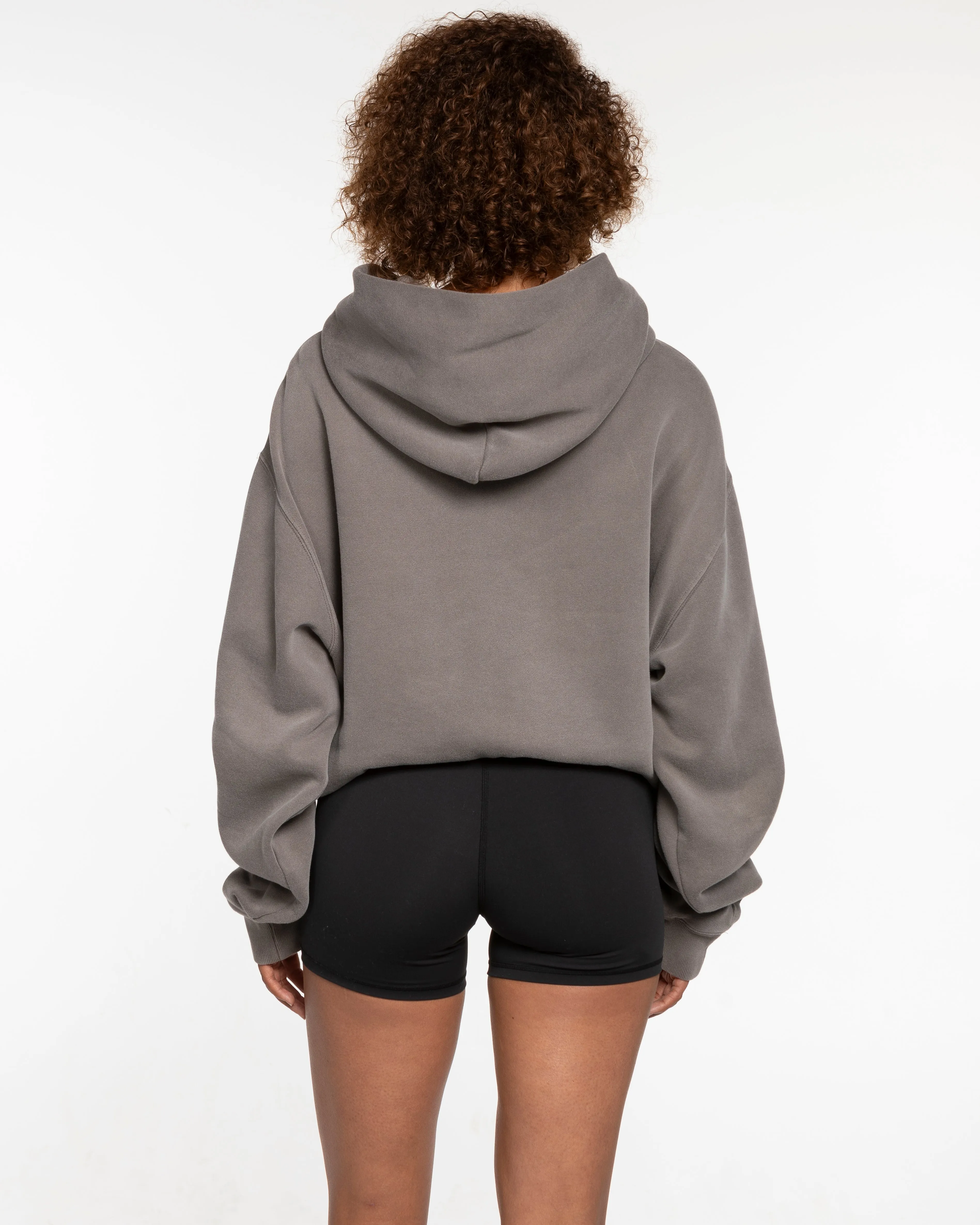 The Mens Hoodie - Washed Gray - Odyssey Performance - Left Chest & Back Stacked - Tone on Tone