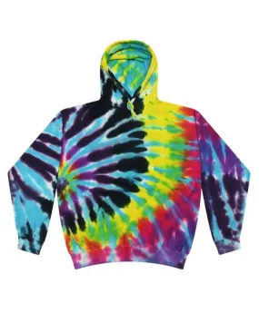 Tie-Dyed Hooded Sweatshirt - Flashback