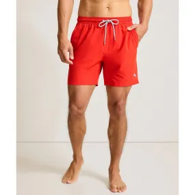 Tommy Bahama Men's 6-Inch Naples Valley Swim Trunks - Red Tulip