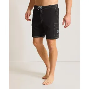 Tommy Bahama Men's 8-Inch Baja Bay Swim Trunks - Black