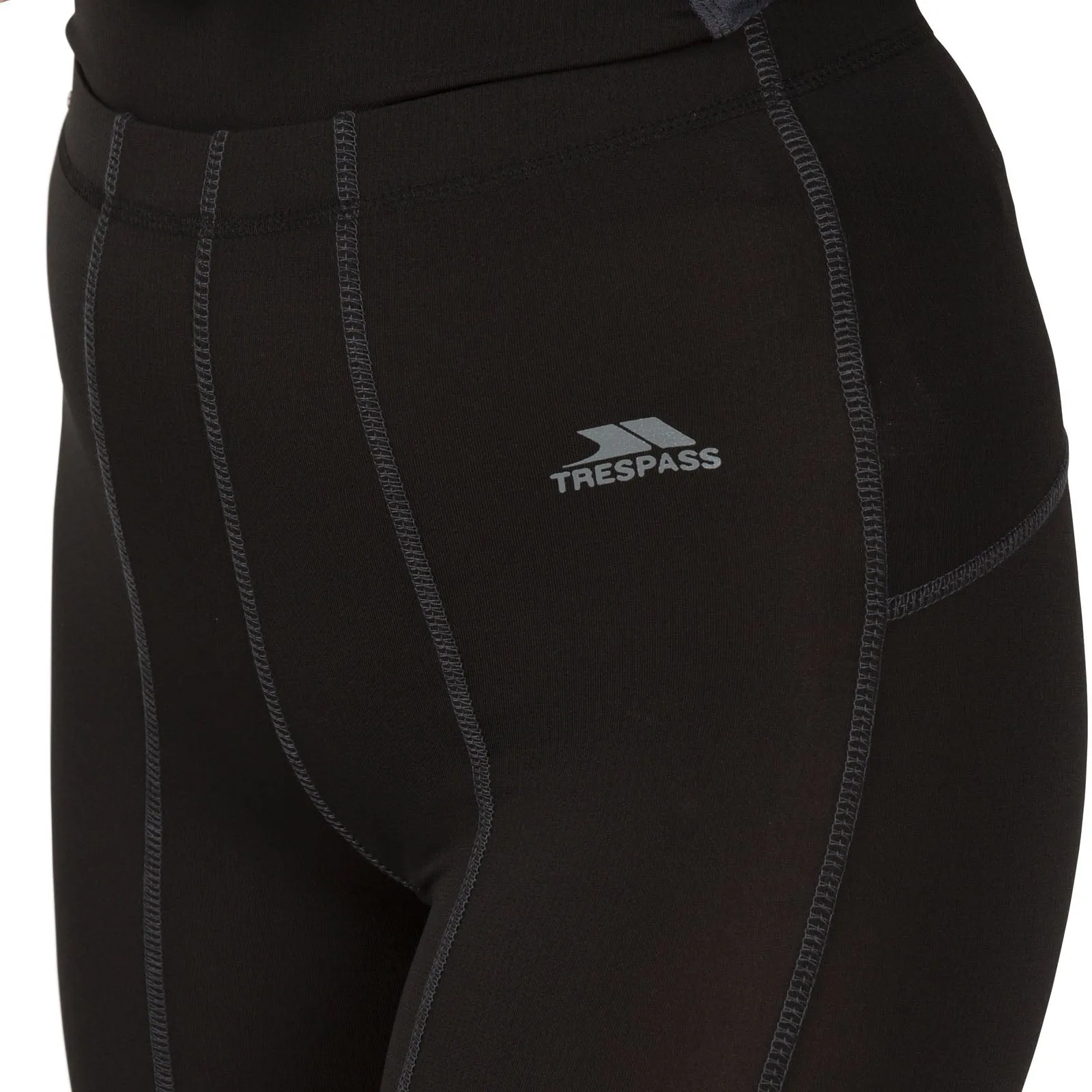 Trespass Womens Redeem Thermal Warm Baselayer Trousers - Black