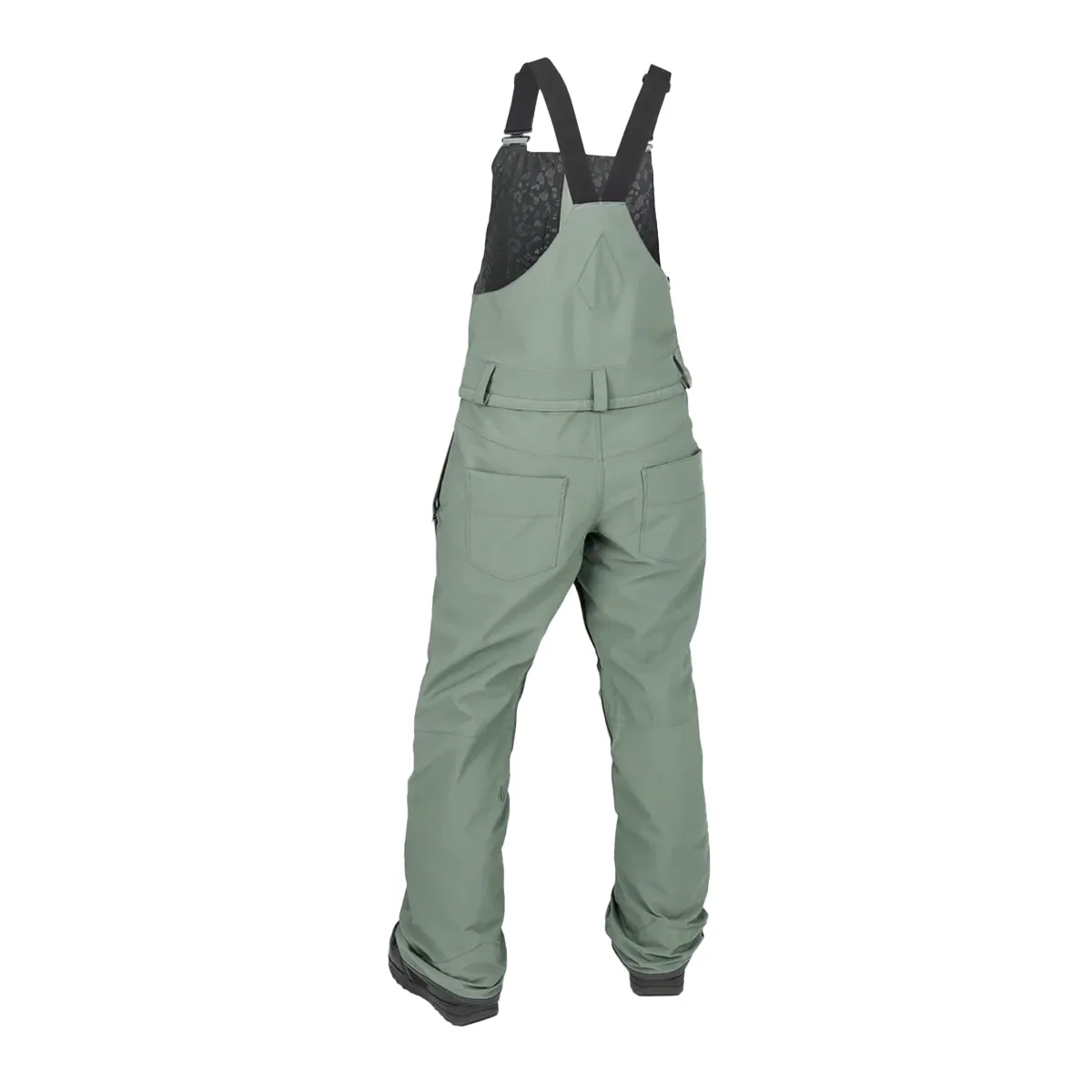 Volcom Women's 2025 Swift Bib Overalls - Lichen Green