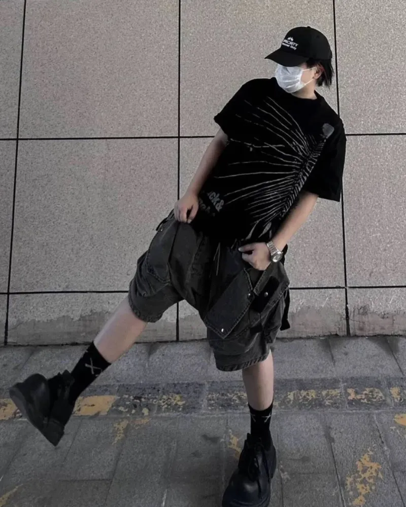 Wasteland Wear Functional Multi-Pocket Cargo Shorts