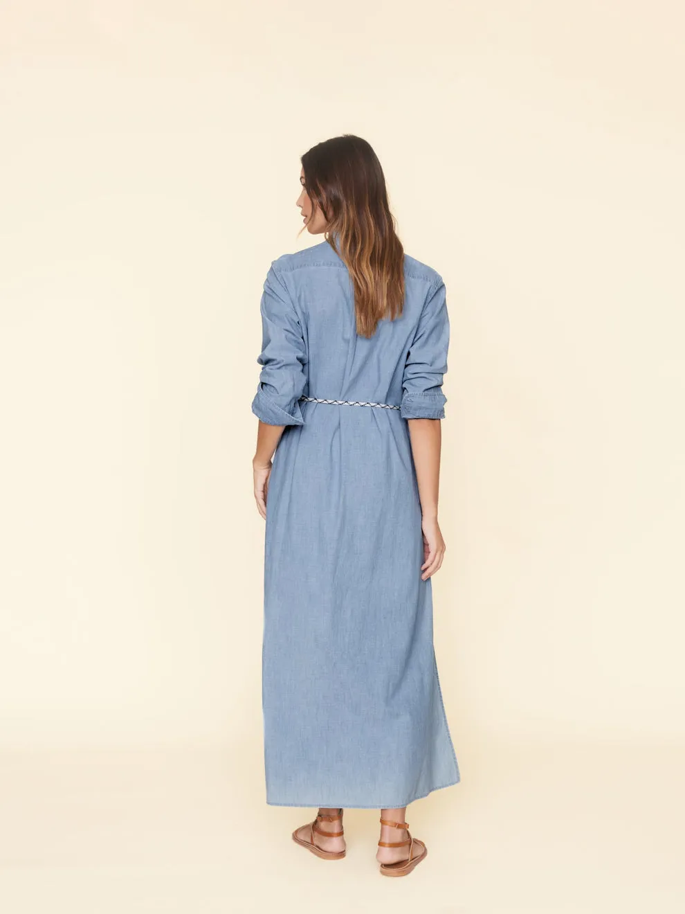 Xirena Bowen Maxi Dress in Dusty Blue